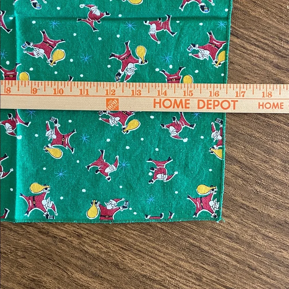 Vintage Cloth Christmas Napkins Set of 6